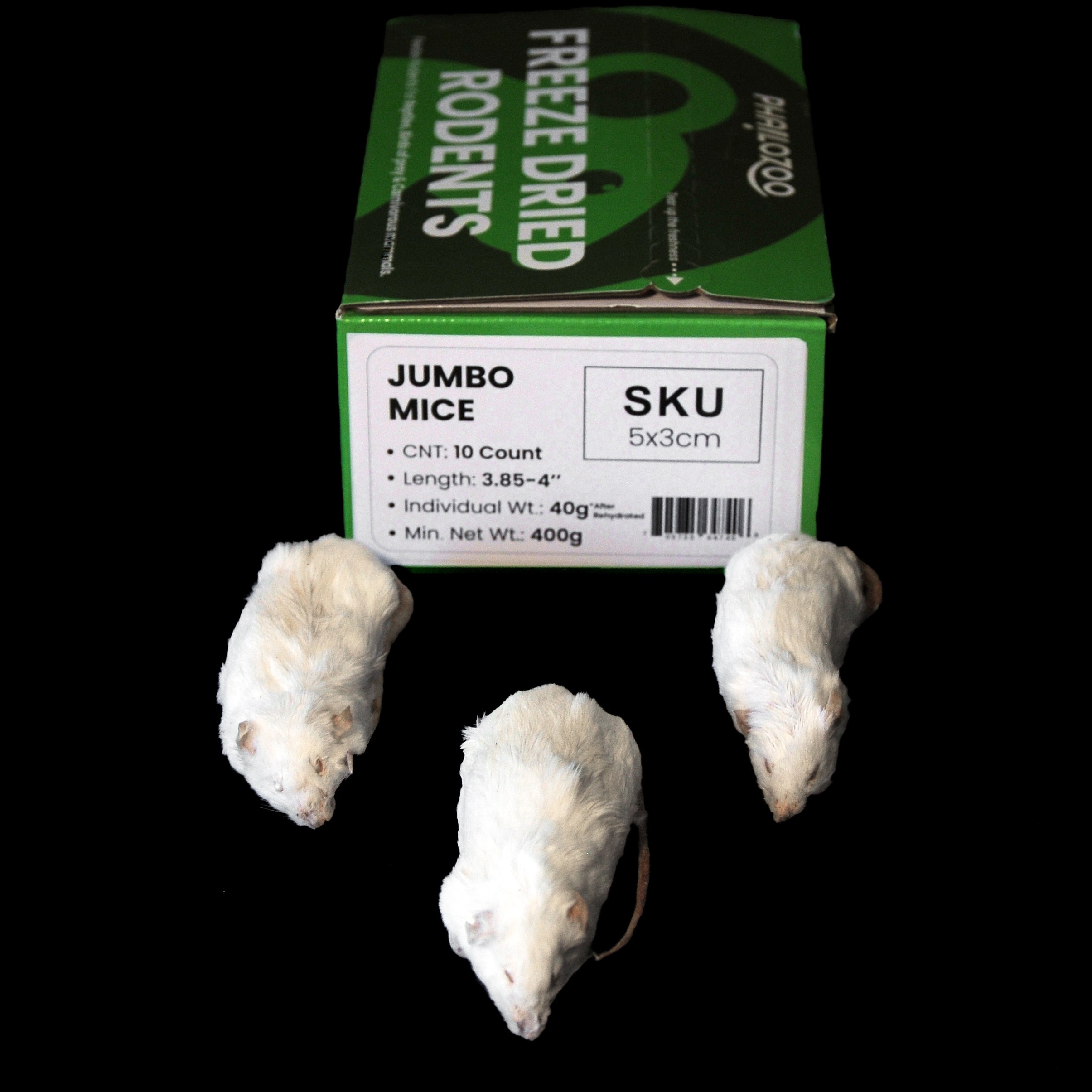 Freeze Dried Feeder Rodents for Reptiles