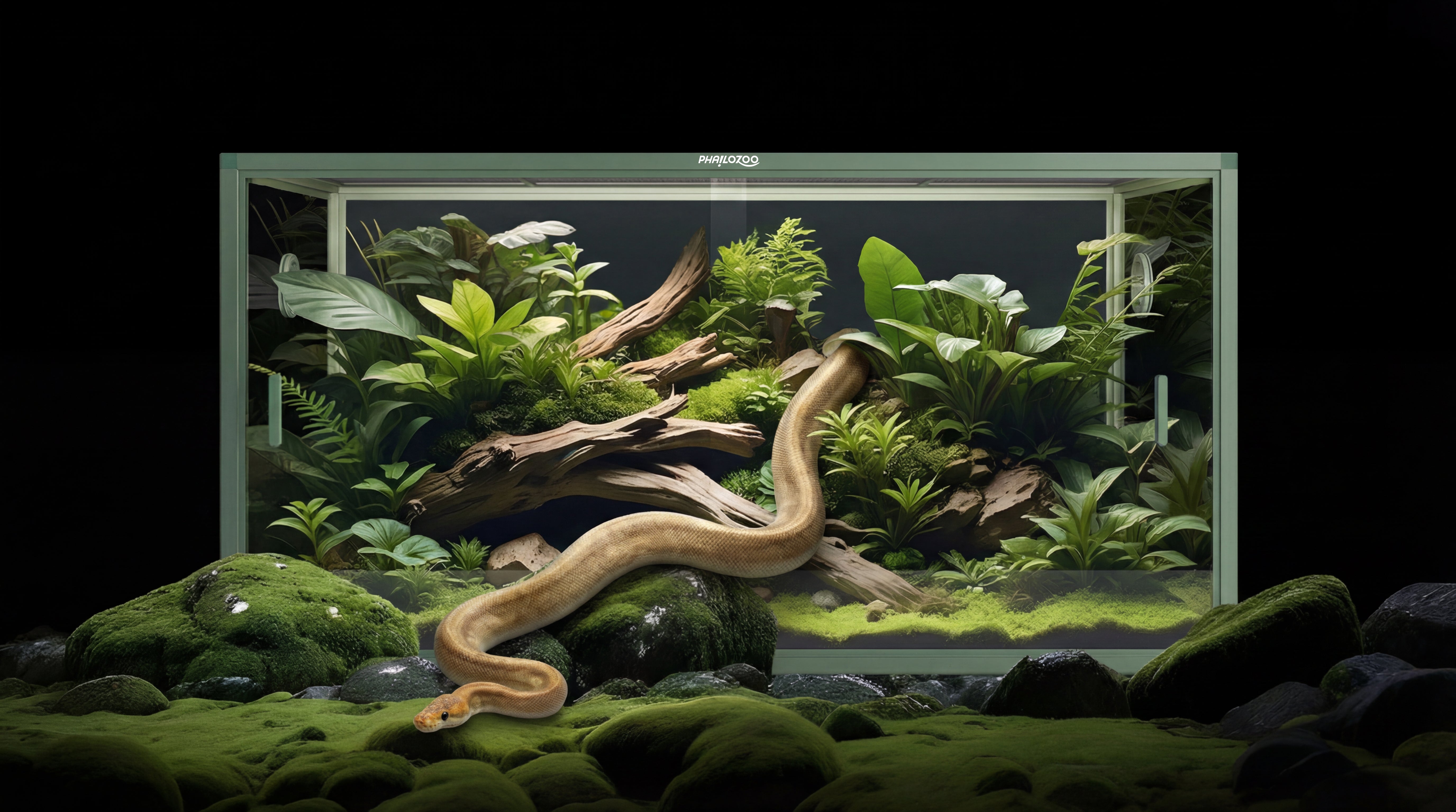 phailozoo 120 gallon ball python enclosure