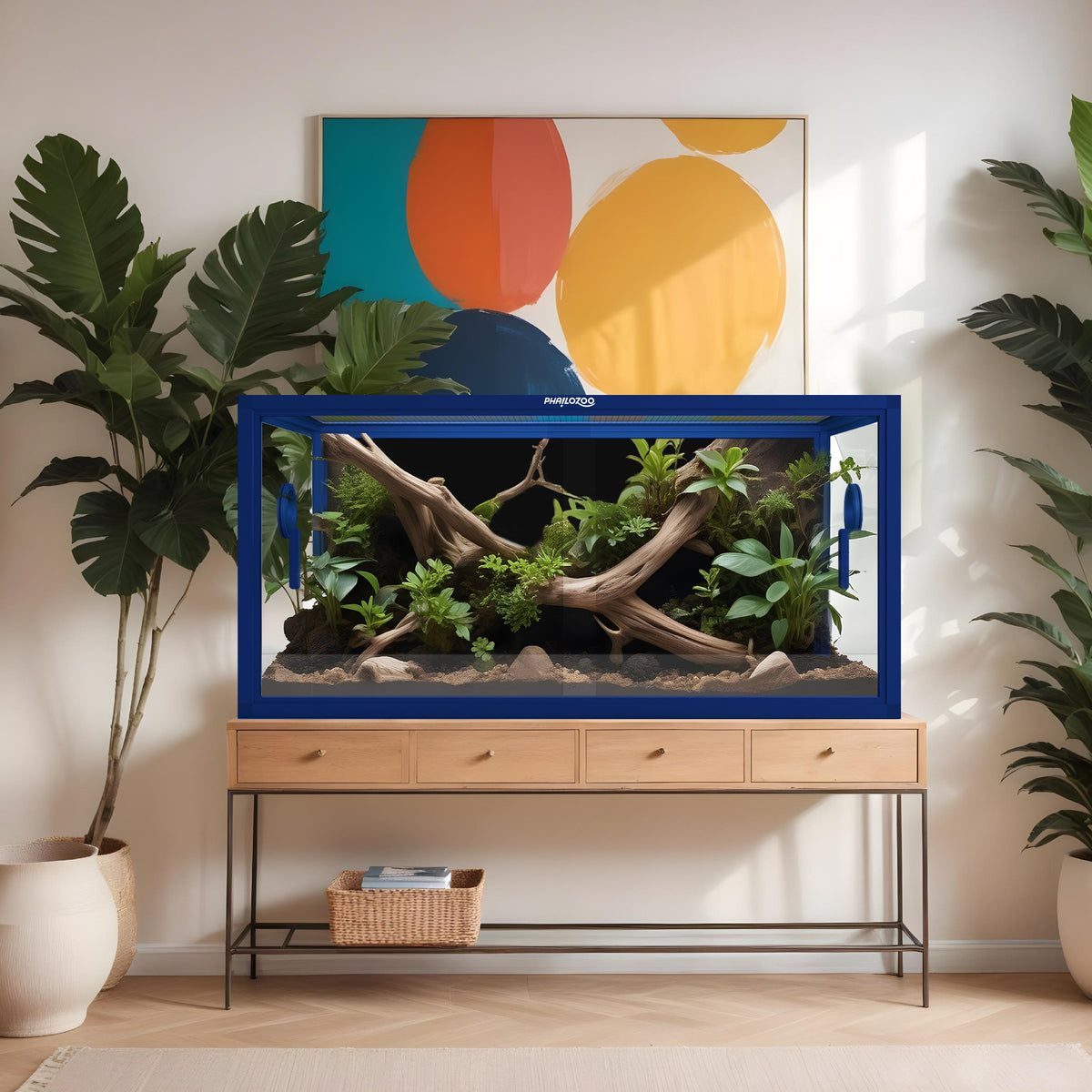 50 Gallon Leopard Gecko & Crested Gecko Enclosure 36x18x18 - Phailozoo