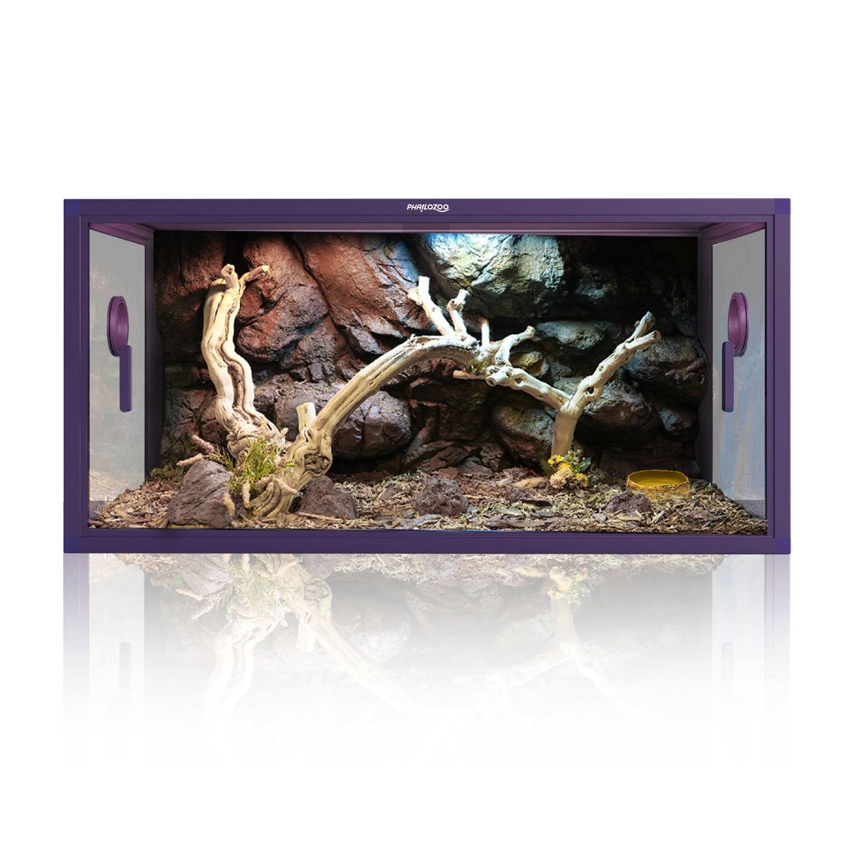 50 Gallon Leopard Gecko & Crested Gecko Enclosure 36x18x18 - Phailozoo