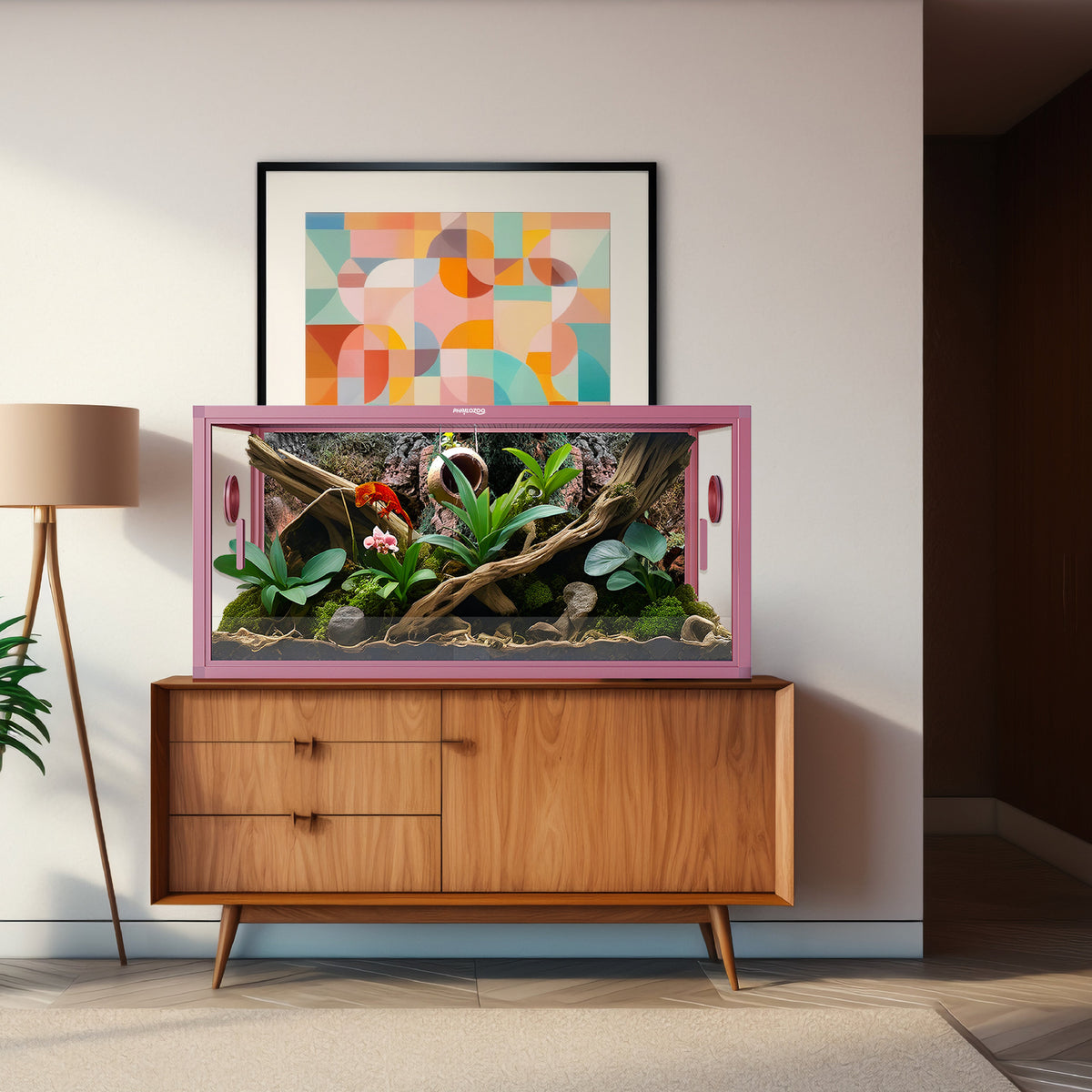 50 Gallon Leopard Gecko & Crested Gecko Enclosure 36x18x18 - Phailozoo