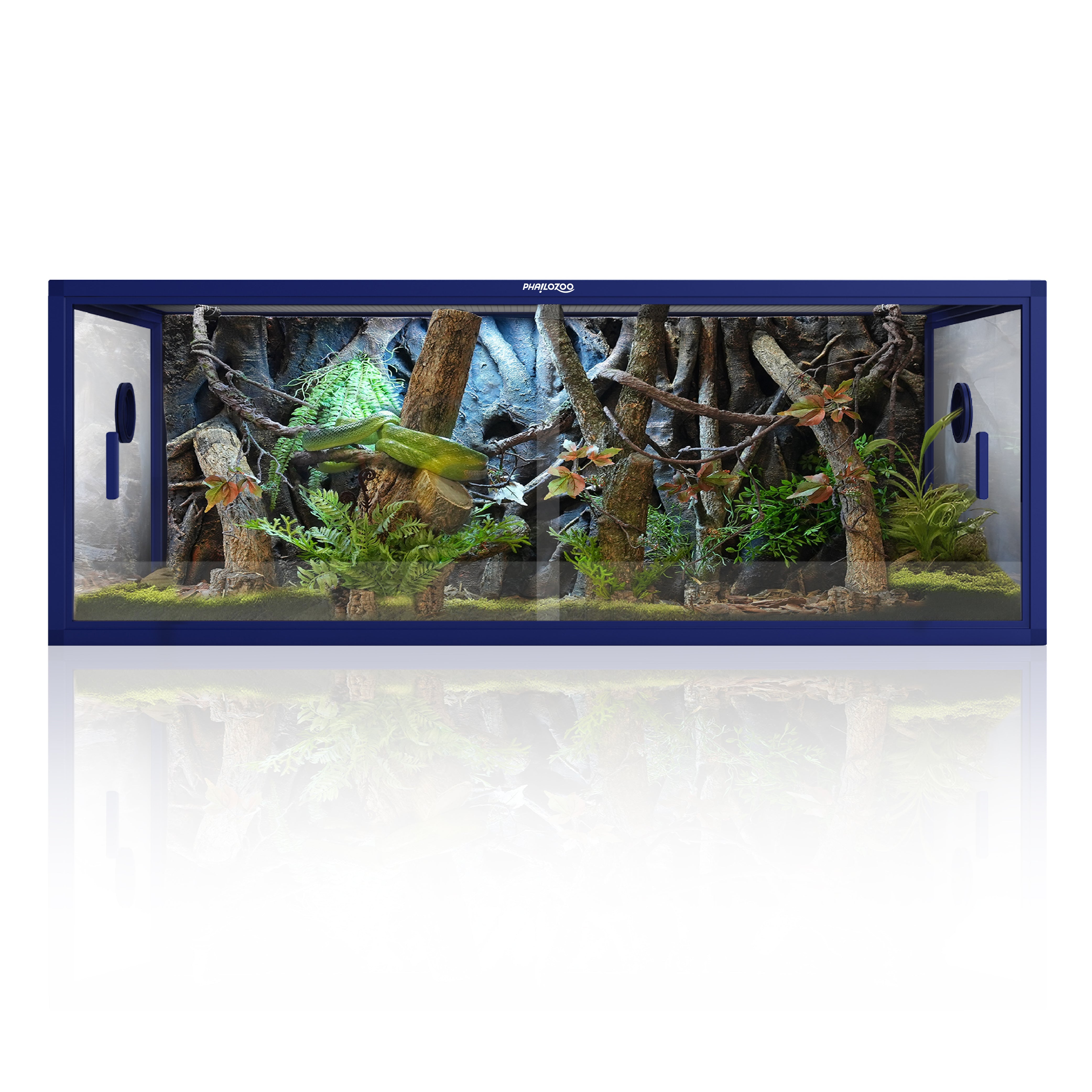 水槽 VIVIANA 85 Gallon Snake Tank 48x24x18 | Ball Python Enclosure | Phailozoo