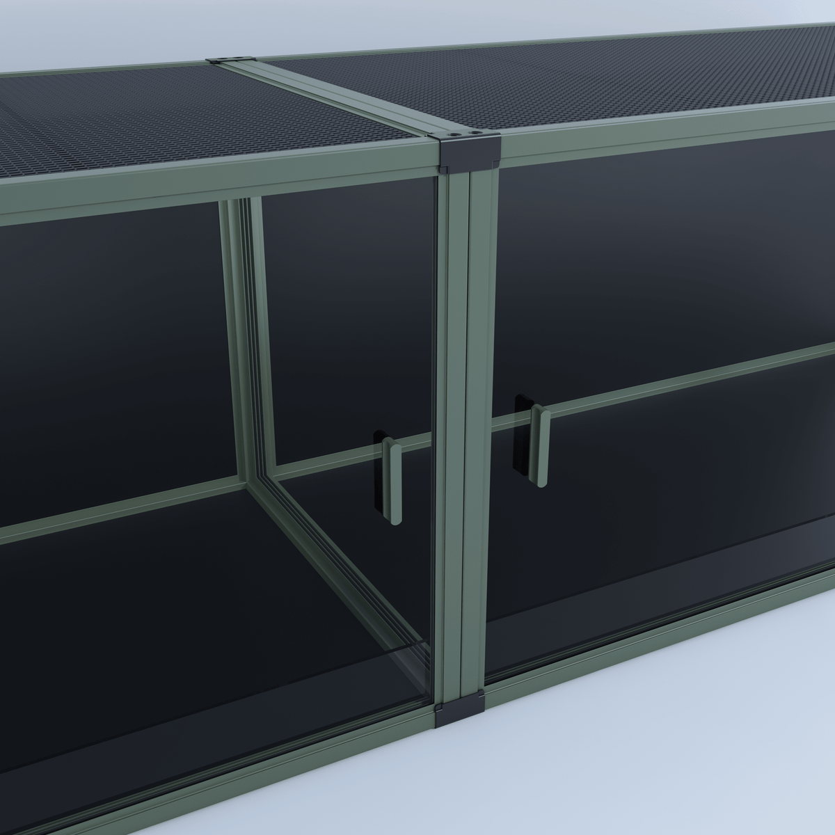 Extension Kit | Connect REPMAC Enclosures Side by Side | Phailozoo - Phailozoo