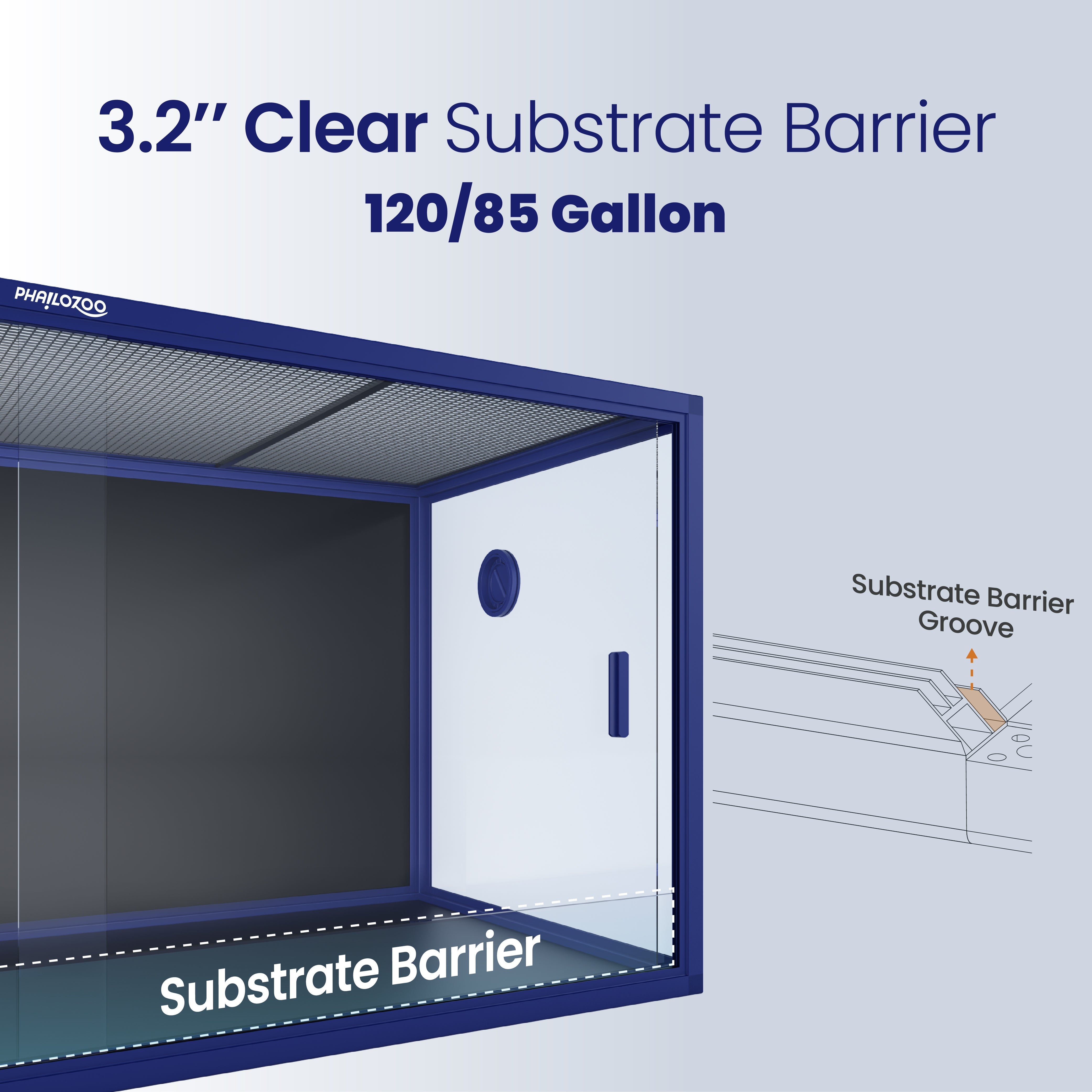 Substrate Barrier Replacement 3.2'' - Phailozoo